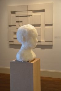 Vattafiú portrébüszt [Portrait Bust of a Cotton Wool Boy]