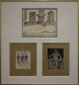 Three Drawings – Soldier, Citizen, Priest (The Trinity)