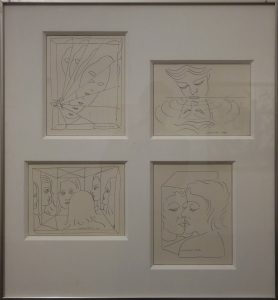 Three Drawings – Three Figures (Hanged Men)