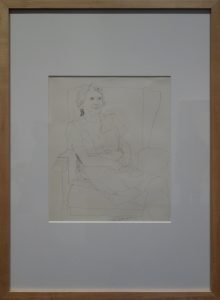 Portrait of the Artist’s Mother, Mrs Laura Hockney, Bradford