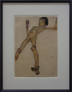 Liegender Knabenakt / Reclining Nude Boy