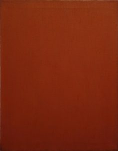 Mass Tone Painting: English Red, Spring 1973