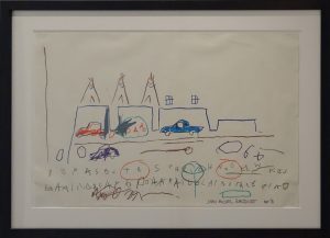 Untitled (Cars/Teepees)